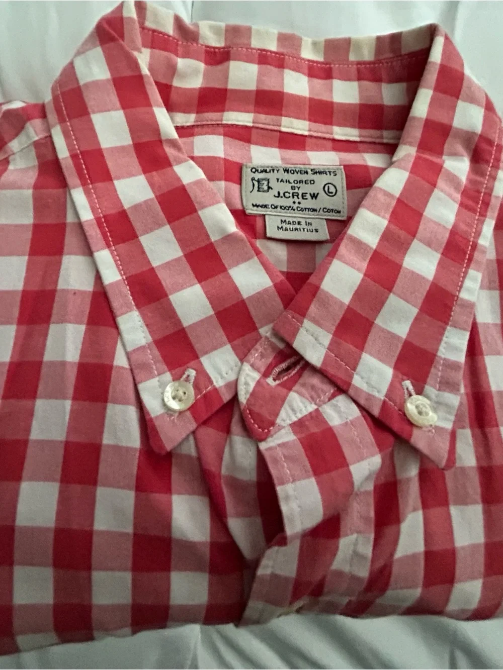 J. Crew classic gingham